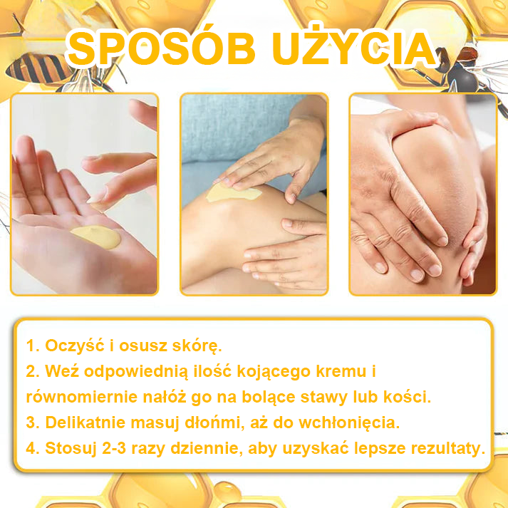 🐝TLOPA® Toksyna botulinowa i jad pszczeli Krem przeciwbólowy do gojenia kości🐝