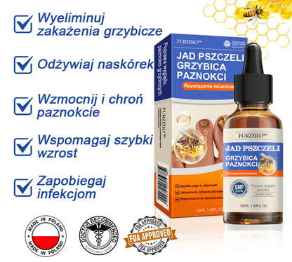 🐝🐝Furzero™ Bienengift Nagelpilz Leczenie: Całkowite rozwiązanie problemu grzybicy paznokci🌟👣