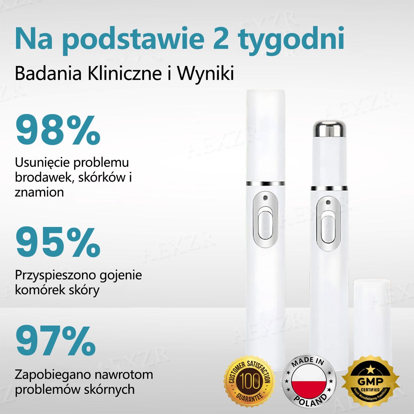 Cvreoz® nowy nieinwazyjny laser do usuwania pieprzyków i brodawek