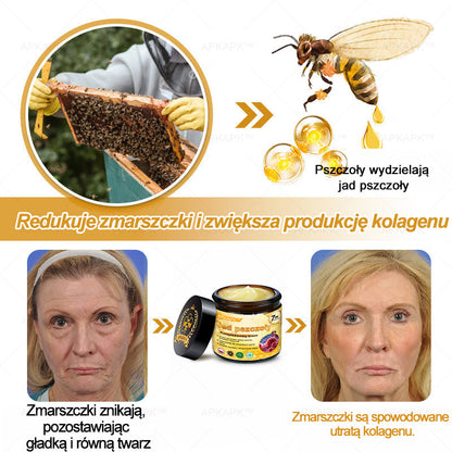 ΑPΚΑPK™ Jad Pszczoły Kompleksowy Krem🥇🥇pomaga w leczeniu problemów skórnych, takich jak: zmarszczki, blizny, plamy pigmentacyjne, rozstępy, trądzik, łuszczyca, egzema, zmiany skórne, podrażnienia, stany zapalne i inne problemy skórne🔥🔥