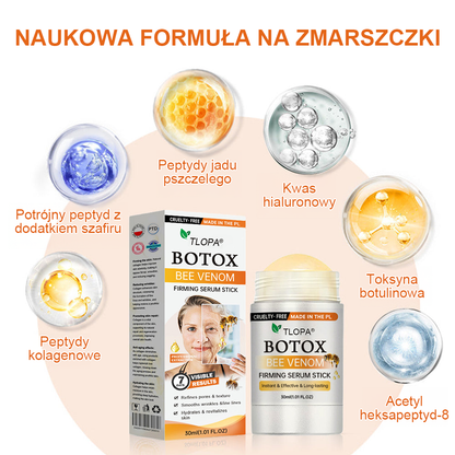 Wyprodukowano i wysłano z  Polska✨TLOPA®Ujędrniające Serum w Sztyfcie z Botoksem i Jadem Pszczelim(🔥OSTATNI DZIEŃ 70% ZNIŻKI)💄💄