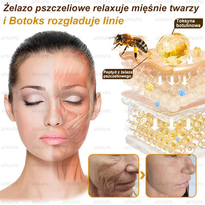 ΑPΚΑPK™ Jad Pszczoły Kompleksowy Krem🥇🥇pomaga w leczeniu problemów skórnych, takich jak: zmarszczki, blizny, plamy pigmentacyjne, rozstępy, trądzik, łuszczyca, egzema, zmiany skórne, podrażnienia, stany zapalne i inne problemy skórne🔥🔥